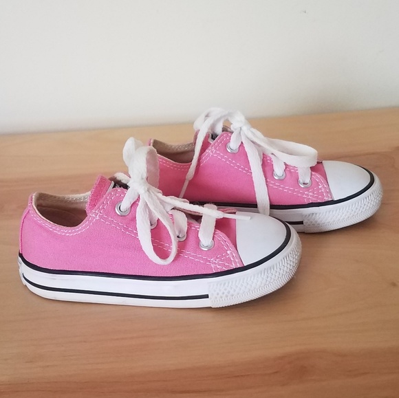 Converse Other - Pink Converse Toddler 7